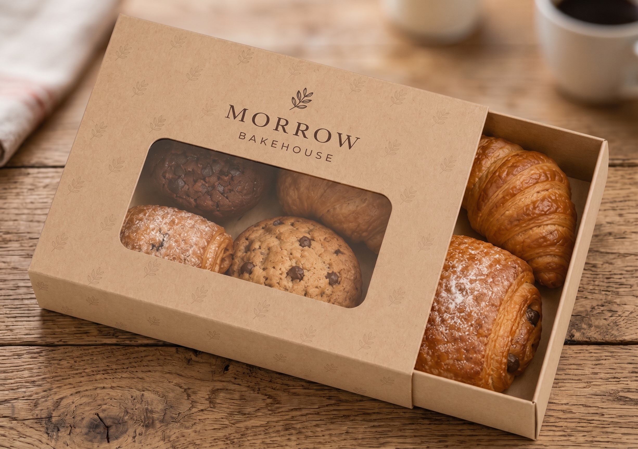 Food and beverage packaging including trays and sleeves