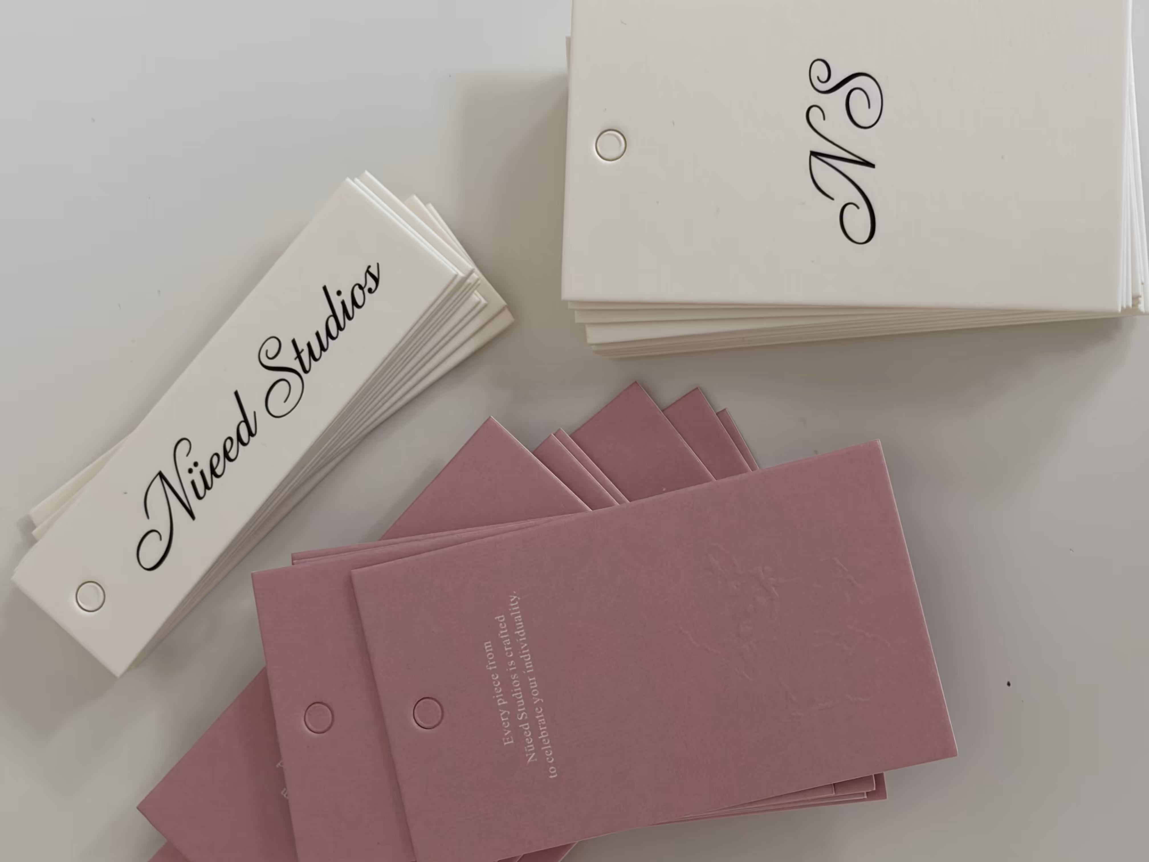 Apparel hangtags and woven labels